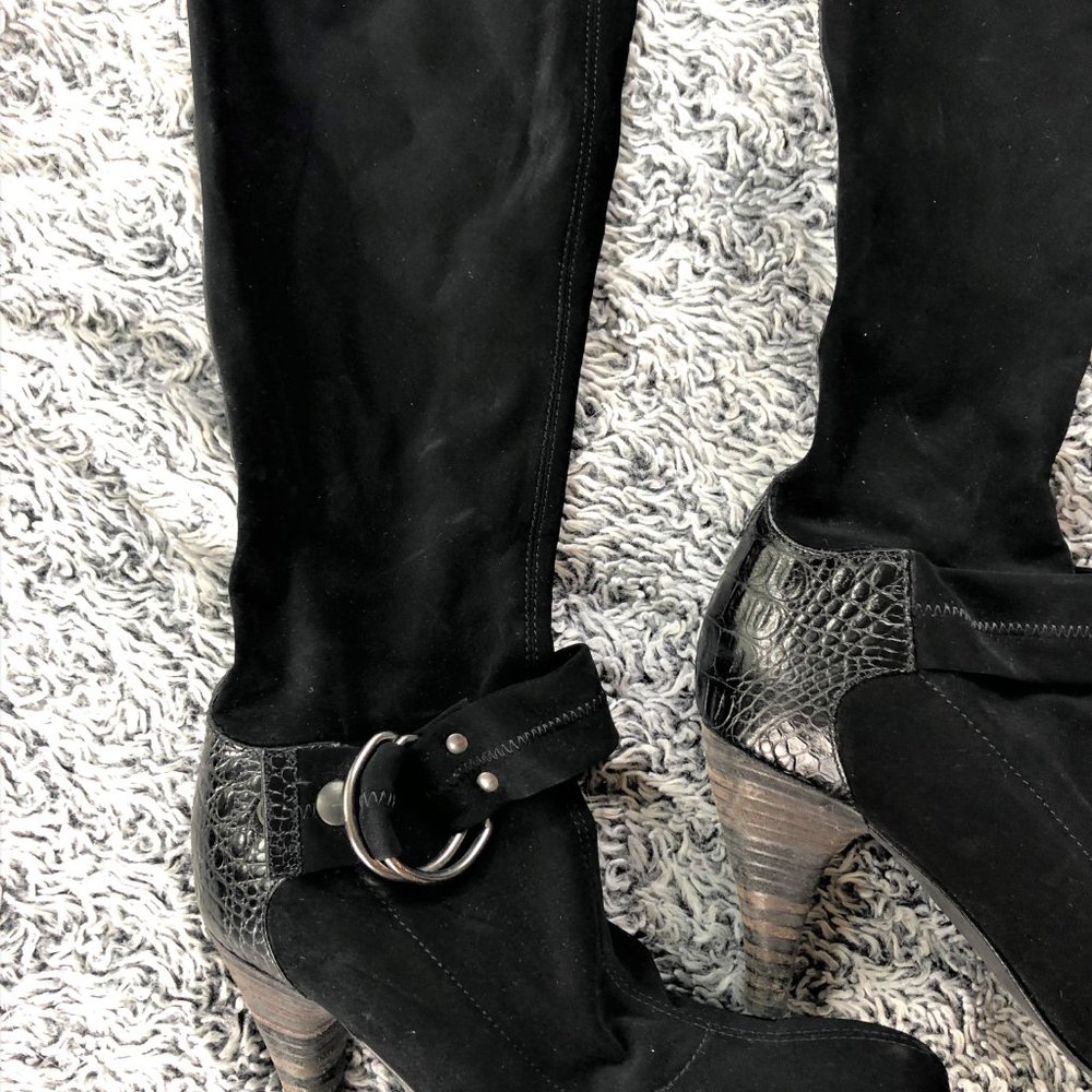 Donald J. Pliner Suede Boots -Vero Cuoio - Picture 3 of 9
